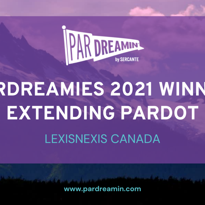 ParDreamies Extending Pardot Award Winner: LexisNexis Canada